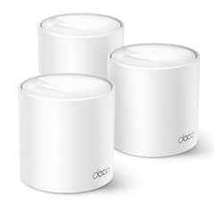 Беспроводной маршрутизатор|TP-LINK|Wireless Router|3-pack|2900 Mbps|Mesh|Wi-Fi 6|3x10/100/1000M|Количество антенн 2|DECOX50(3-PACK) цена и информация | Точки беспроводного доступа (Access Point) | pigu.lt