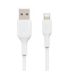 Belkin BOOST CHARGE Lightning to USB-A C цена и информация | Кабели и провода | pigu.lt