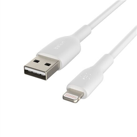 Belkin CAA001bt0MBK. Lightning/USB-A, 15 cm kaina ir informacija | Kabeliai ir laidai | pigu.lt