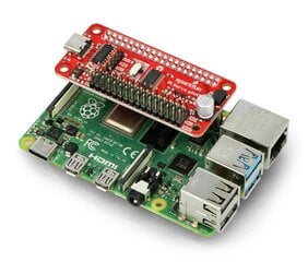 Servo pHAT, 16 kanalų PWM I2C valdiklis, skirtas Raspberry Pi, SparkFun DEV-15316 цена и информация | Электроника с открытым кодом | pigu.lt