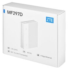 ZTE MF297D kaina ir informacija | Maršrutizatoriai (routeriai) | pigu.lt