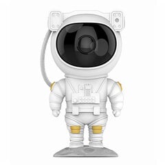 Аккумуляторный проектор галактик и звезд Astronaut с динамиком Bluetooth цена и информация | Детские светильники | pigu.lt