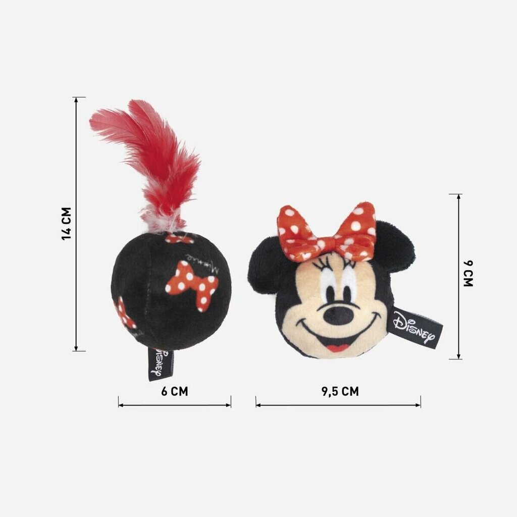 Žaislas katėms Minnie Mouse, 2 vnt. цена и информация | Žaislai katėms | pigu.lt