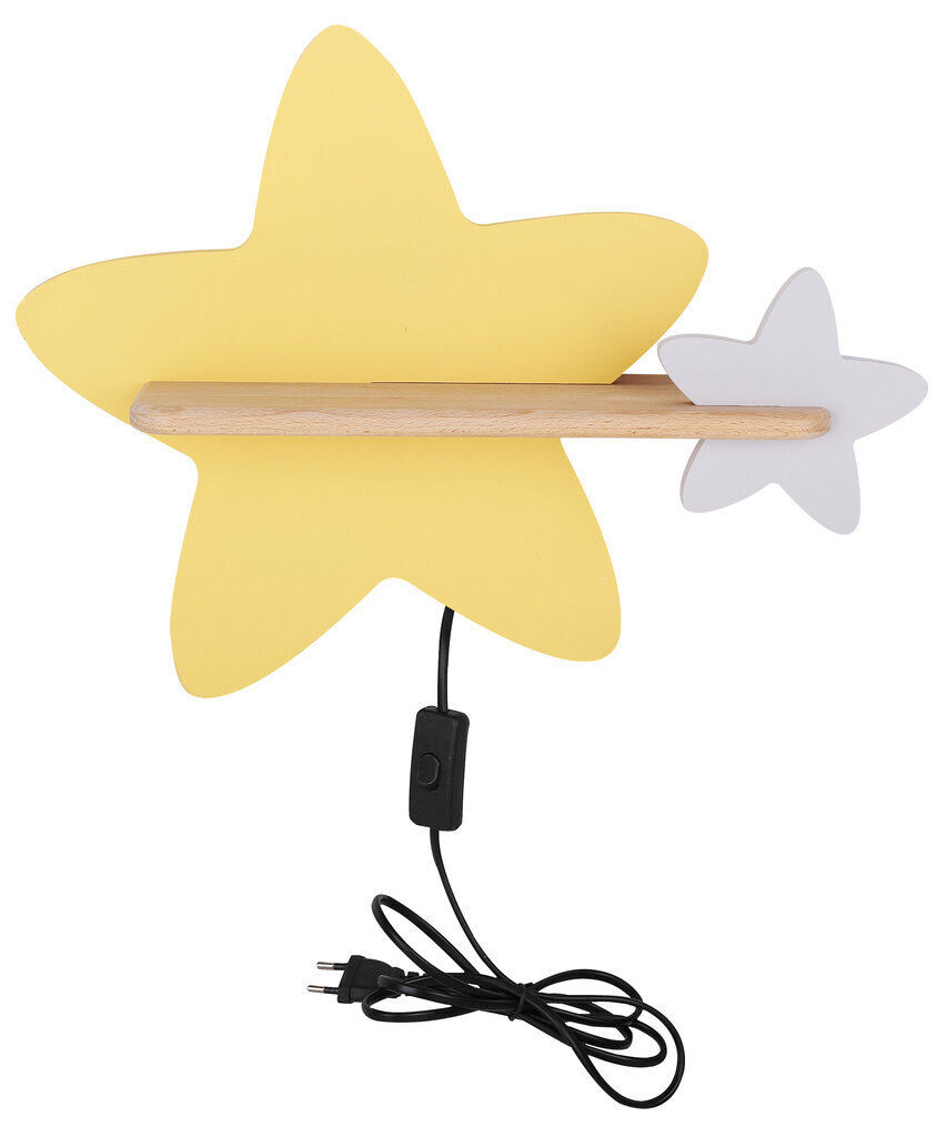 Candellux sieninis vaikiškas LED šviestuvas Žvaigždė цена и информация | Vaikiški šviestuvai | pigu.lt