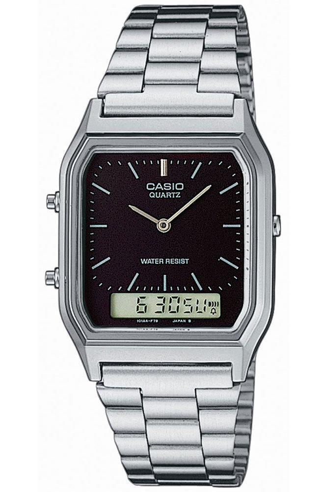 Laikrodis moterims Casio AQ-230A-1D цена и информация | Moteriški laikrodžiai | pigu.lt