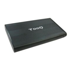 Внешний корпус жесткого диска TooQ TQE-2510B HD 2.5" SATA USB 2.0, чёрный цена и информация | Жёсткие диски (SSD, HDD) | pigu.lt