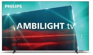 TV Set PHILIPS 48'' OLED/Smart 3840x2160 Wireless LAN Bluetooth Google TV Metallic цена и информация | Телевизоры | pigu.lt