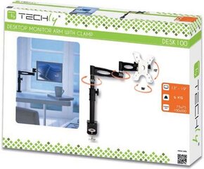 Techly LED/LCD 13-27" kaina ir informacija | Monitorių laikikliai | pigu.lt