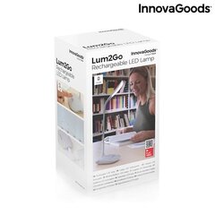 InnovaGoods įkraunama LED stalinė lempa Lum2go kaina ir informacija | Staliniai šviestuvai | pigu.lt