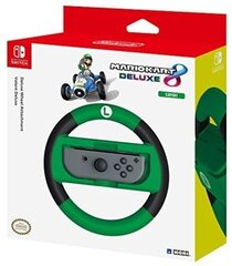 Hori Mario Kart 8 Deluxe - Luigi Racing Wheel цена и информация | Игровые рули | pigu.lt