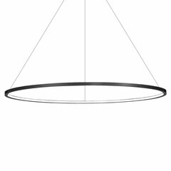 Подвесной светодиодный светильник Milagro Saturno Black цена и информация | Люстры | pigu.lt