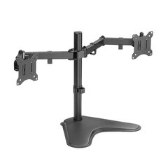 Logilink Dual Monitor Stand BP0099 Desk цена и информация | Кронштейны для монитора | pigu.lt