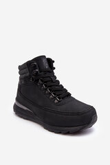 Men's Trekking Shoes Lace-Up Black Big Star MM274677 28035-21 цена и информация | Спортивная обувь, кроссовки для женщин | pigu.lt