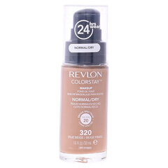 Skystas makiažo pagrindas Revlon Colorstay 30 ml Nr.320 True Beige kaina ir informacija | Makiažo pagrindai, pudros | pigu.lt