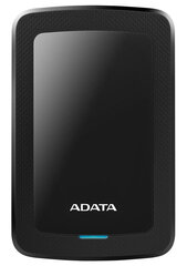 ADATA HV300 AHV300-4TU31-CBK 4000 GB, 2.5 ", USB 3.1, Black цена и информация | Жёсткие диски (SSD, HDD) | pigu.lt