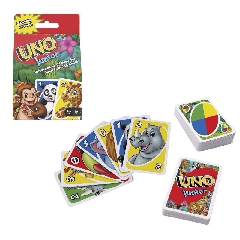 Kortos mažiesiems Uno Junior kaina ir informacija | Stalo žaidimai, galvosūkiai | pigu.lt