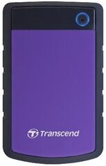 Transcend StoreJet 25H3 2TB 2,5" USB 3.0 kaina ir informacija | Išoriniai kietieji diskai (SSD, HDD) | pigu.lt