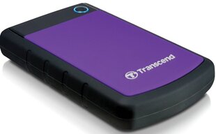 Жесткий диск HDD USB3 2TB EXT. 2.5/GRAY TS2TSJ25M3 TRANSCEND цена и информация | Жёсткие диски (SSD, HDD) | pigu.lt