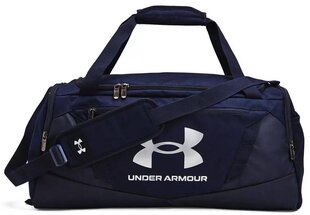 Sportinis krepšys Under Armour Undeniable Duffel 5.0, 40 l, mėlynas kaina ir informacija | Kuprinės ir krepšiai | pigu.lt