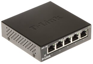 D-Link SWITCH DES-105/E 5 PRIEVADŲ цена и информация | Коммутаторы (Switch) | pigu.lt