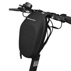 Wozinsky Waterproof electric scooter handlebar bag 4L black (WSB1BK) цена и информация | Прицепы для велосипеда | pigu.lt