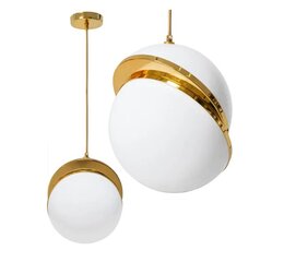 Akrilo pakabinamas lubų šviestuvas White Gold Ball APP481-1CP kaina ir informacija | Pakabinami šviestuvai | pigu.lt