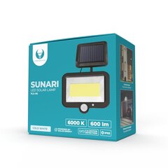 Lauko šviestuvas Forever Light Sunari Solar Lamp LED FLS-06, baltas цена и информация | Уличные светильники | pigu.lt