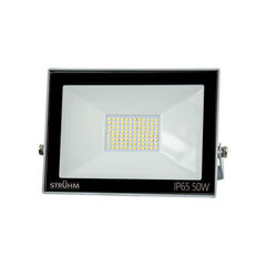 Серый 6500k светодиодный прожектор smd STRÜHM kroma led 50w, 178 x 229 x 29 мм цена и информация | Уличные светильники | pigu.lt