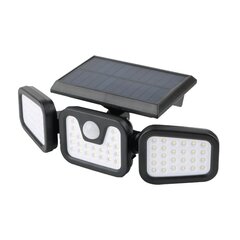 SUNARI Solar Lamp LED FLS-03 74*SMD PIR 8W 600lm 6000K 2400mAh Li-Ion Forever Light цена и информация | Уличные светильники | pigu.lt