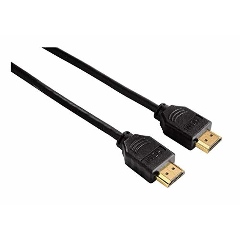 HDMI kabelis Hama 56521 1,5 m Juoda цена и информация | Kabeliai ir laidai | pigu.lt