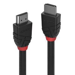 3m High Speed HDMI Кабель, Black Line Lindy 36473 цена и информация | Кабели и провода | pigu.lt