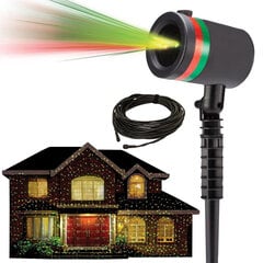 Лазерный проектор для дома - Рождественский световой проектор цена и информация | Уличные светильники | pigu.lt