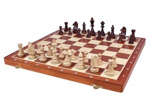 Mediniai turnyriniai šachmatai Sunrise Chess &amp; Games, 54 x 54 cm цена и информация | Настольные игры, головоломки | pigu.lt