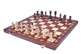 Tradiciniai mediniai šachmatai Sunrise Chess &amp; Games Junior, 42 x 42 cm kaina ir informacija | Stalo žaidimai, galvosūkiai | pigu.lt