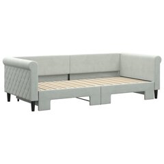 Sofa-lova , 90x200 cm, pilka kaina ir informacija | Lovos | pigu.lt