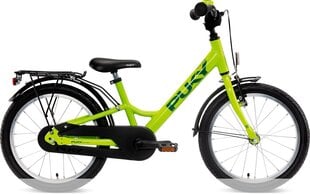 Детский велосипед PUKY Youke 18" 2021, зеленый цена и информация | Велосипеды | pigu.lt