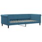 Sofa-lova , 90x200 cm, mėlyna kaina ir informacija | Lovos | pigu.lt