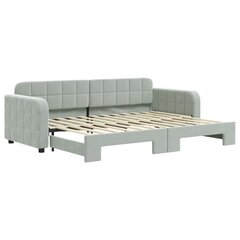 Sofa-lova , 80x200 cm, pilka цена и информация | Кровати | pigu.lt