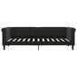 Sofa-lova , 80x200 cm, juoda kaina ir informacija | Lovos | pigu.lt