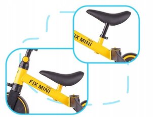 Balansinis dviratukas Trike Fix Mini 8", geltonas kaina ir informacija | Balansiniai dviratukai | pigu.lt