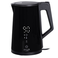 Электрический чайник ADLER AD 1345B черный цена и информация | Электрочайники | pigu.lt