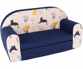 Vaikiška sofa Tex-Im SM21, mėlyna цена и информация | Детские диваны, кресла | pigu.lt