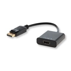 Savio cl-55, DisplayPort - HDMI, 20 cm kaina ir informacija | Kabeliai ir laidai | pigu.lt