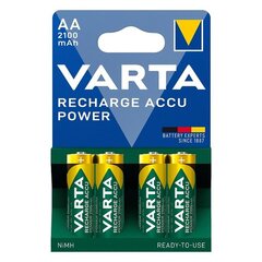 VARTA įkraunama baterija AA 2100mAh, 4 vnt kaina ir informacija | Elementai | pigu.lt