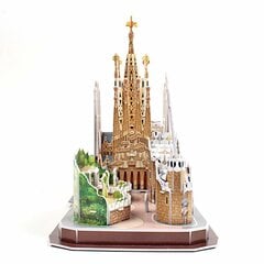 3D dėlionė CubicFun "Barcelona", 186 d. kaina ir informacija | Dėlionės (puzzle) | pigu.lt