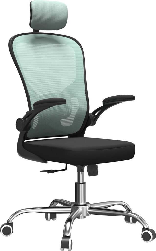Biuro kėdė Dory, juoda/mėlyna цена и информация | Biuro kėdės | pigu.lt