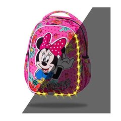 CoolPack kuprinė Joy S LED Minnie, 21 l, rožinė kaina ir informacija | Kuprinės ir krepšiai | pigu.lt