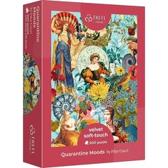 Dėlionė su meno kūriniais Trefl Quarantine Moods, 500 d. kaina ir informacija | Dėlionės (puzzle) | pigu.lt