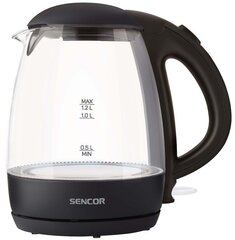 Электрический чайник Sencor SWK2300BK цена и информация | Электрочайники | pigu.lt