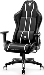 Žaidimų kėdė Diablo Chairs X-One L, juoda/balta kaina ir informacija | Biuro kėdės | pigu.lt